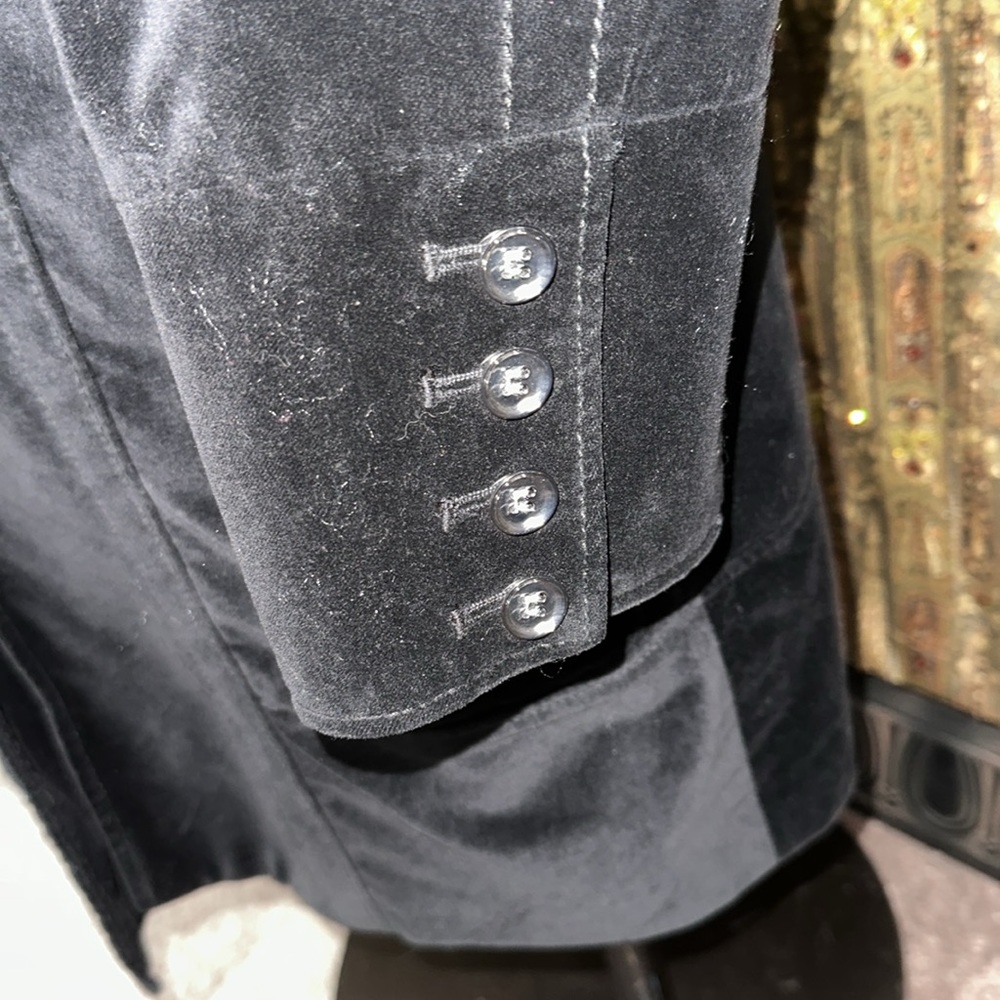 Chico’s Velvet Coat - Picture 3 of 6